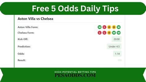 free prediction and daily 5 odds whatsapp group link|Free Betting Tips and Daily EXPERTS Predictions .